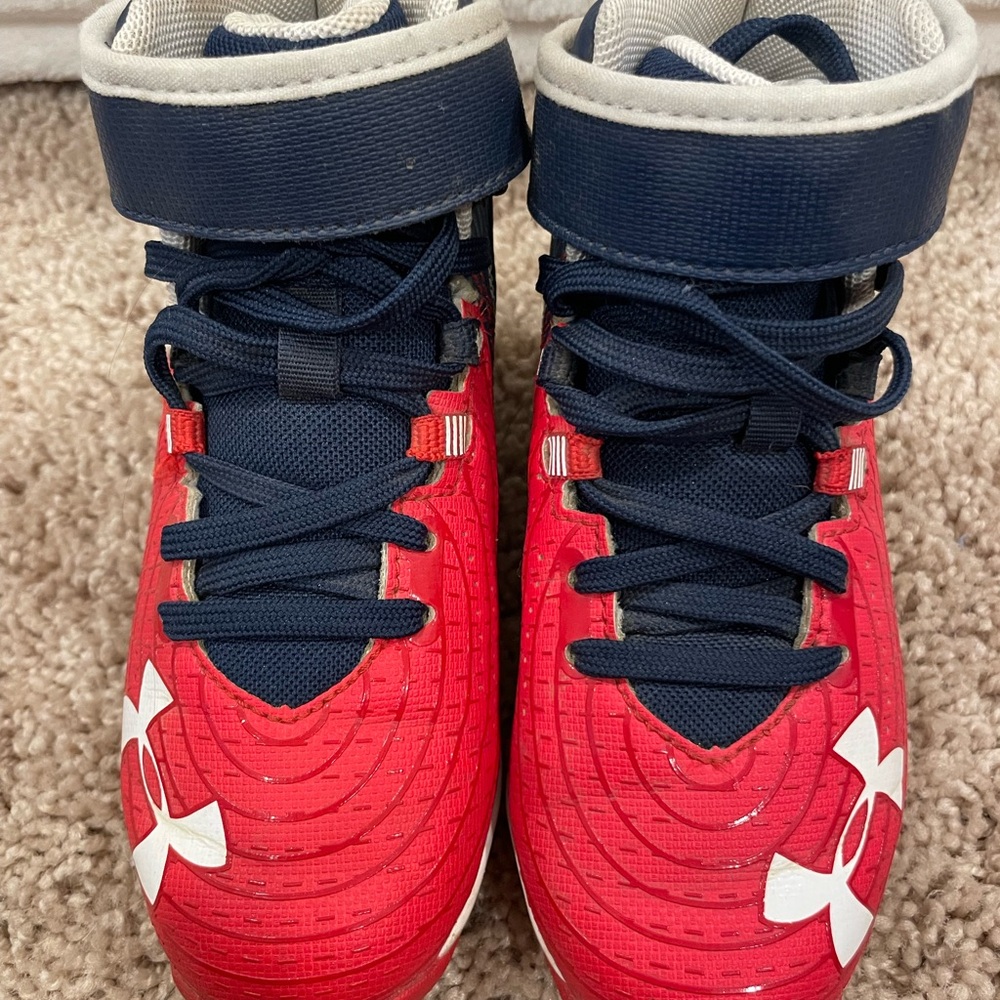 Under Armour Cleats Bryce Harper patriotic Edition